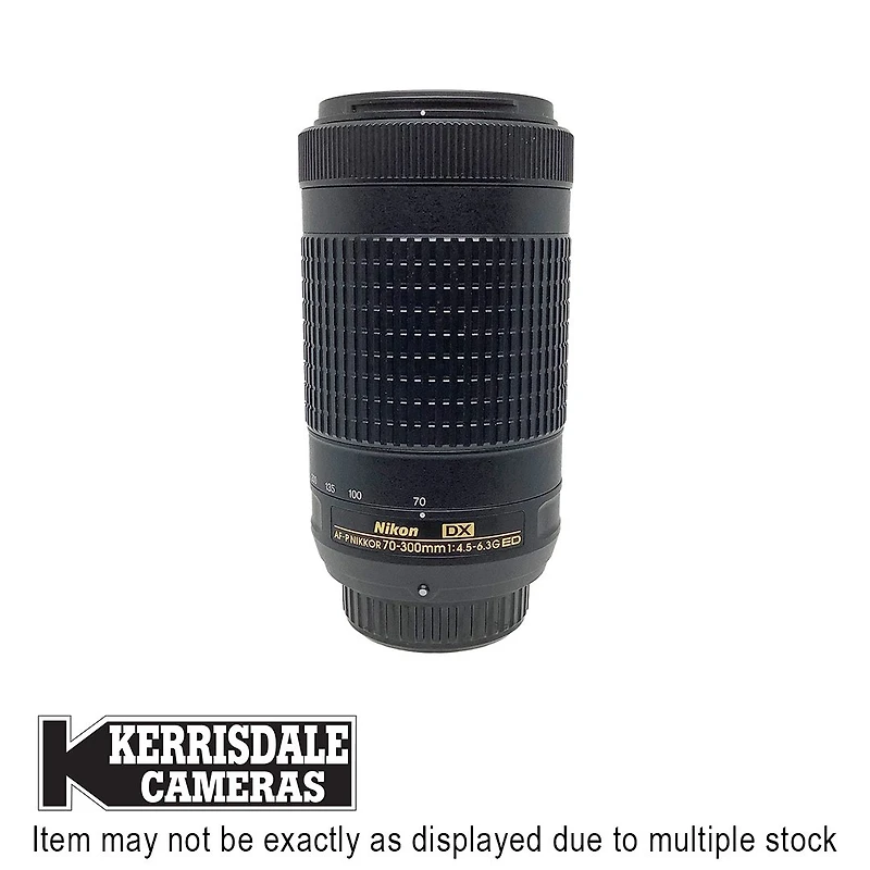 Nikon-Used 70-300mm F4.5-6.3 AFP Non-VR Lens - Fair Condition – Nikon DX Mount – Used # 587.20307500X