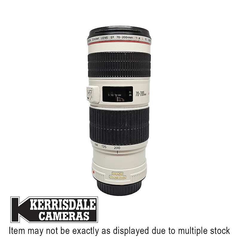 Canon-Used 70-200mm F4 L IS USM - Fair Condition - Dusty - Canon EF Mount - Used # 587.20624500X
