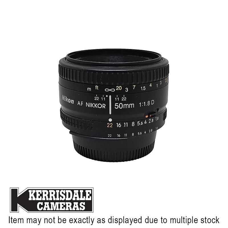 Nikon-Used 50mm F1.8 AFD - Good Condition - Nikon FX Mount – Used # 587.25A18D