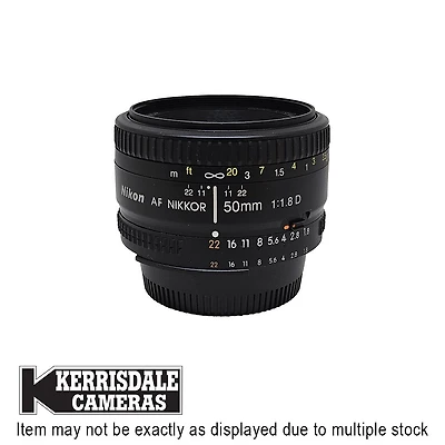 Nikon-Used 50mm F1.8 AFD - Good Condition - Nikon FX Mount – Used # 587.25A18D