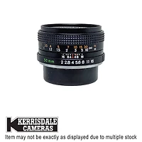 Yashica-Used 50mm F2 or F1.9 (MF) - Good Condition - Yashica/Contax Y/C Mount - Used # 587.61220