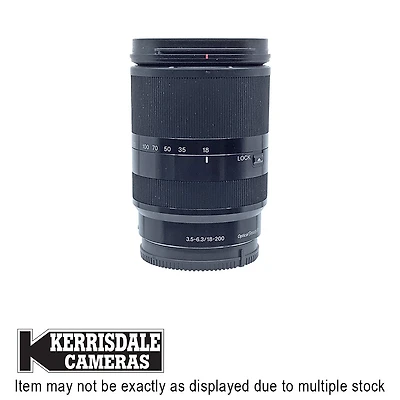 Sony-Used 18-200mm F3.5-6.3 OSS LE - Good Condition - Sony E Mount - Used # 587.575A18200LE
