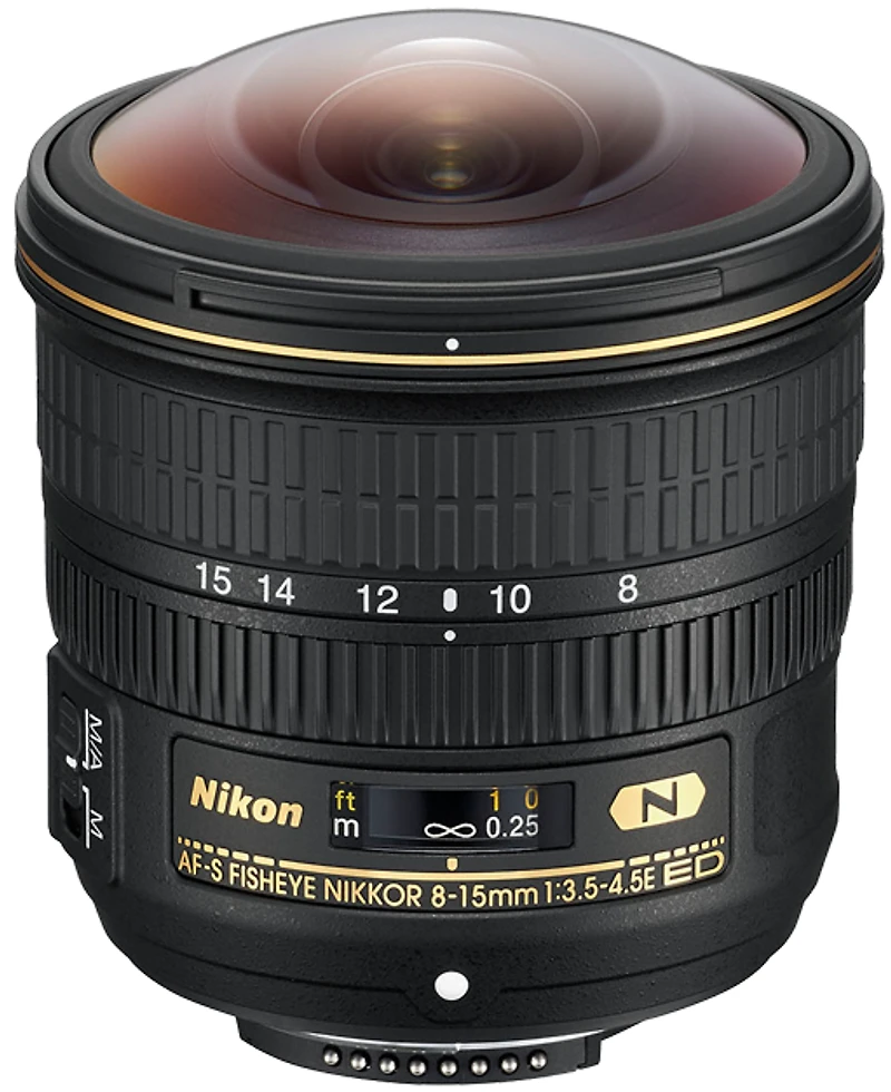 Nikon AF-S FISHEYE NIKKOR 8-15mm f/3.5-4.5E ED