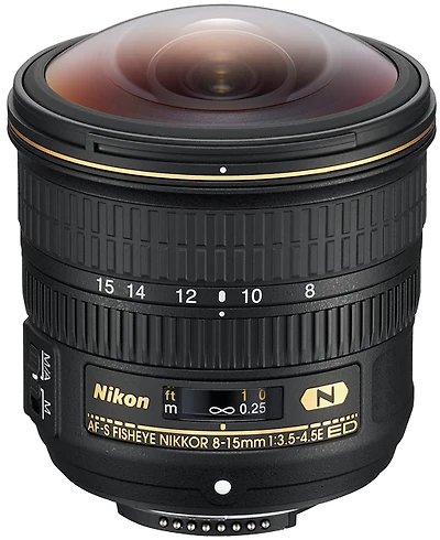 Nikon AF-S FISHEYE NIKKOR 8-15mm f/3.5-4.5E ED