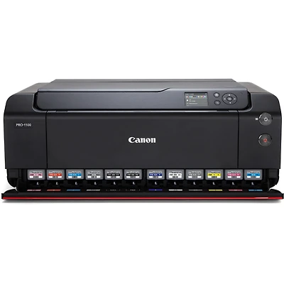 Canon imagePROGRAF PRO-1100 Professional 17” Wireless Inkjet Photo Printer (NOTE: Due to over limit size & weight, additional shipping fees apply to this item. We will contact you prior to shipping.)