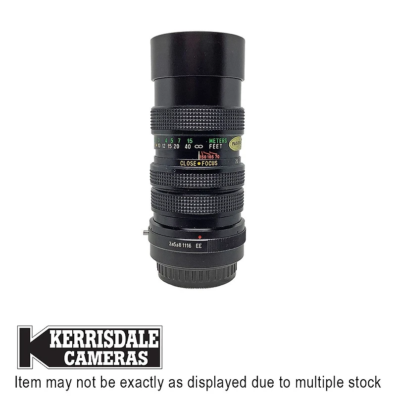 Vivitar-Used 70-150mm F3.8 (MF) - Konica Mount - Used # 587.9430503X