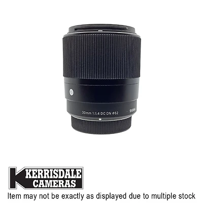 Sigma-Used 30mm F1.4 DN - Good Condition – Micro Four Thirds Mount – Used # 587.166A3014S