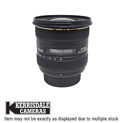 Sigma-Used 10-20mm F4-5.6 EX DC - Good Condition - Nikon DX Mount – Used # 587.25A1020