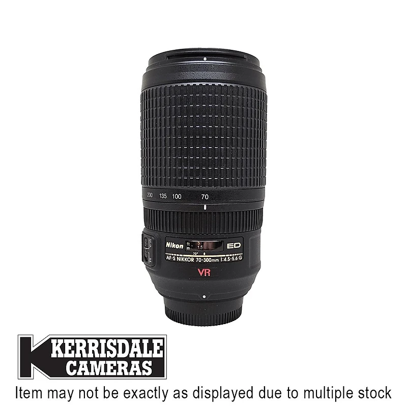 Nikon-Used 70-300mm F4.5-5.6 VR AFS G - Good Condition - Nikon FX Mount– Used # 587.25A70300V