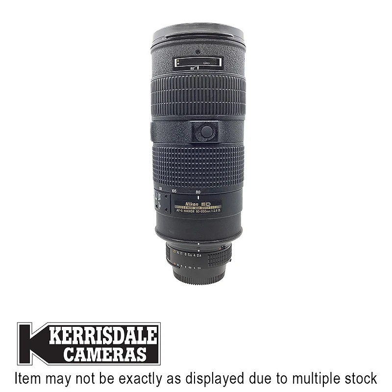 Nikon-Used 80-200mm F2.8 AFS IF D - Fair Condition - Squeaks In MF - Nikon FX Mount - Used # 587.14023500X