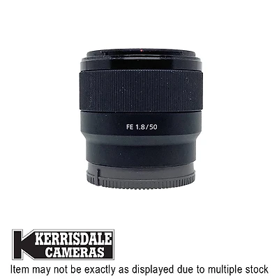 Sony-Used 50mm F1.8 - Good Condition - Sony FE Mount - Used # 587.575A18FE