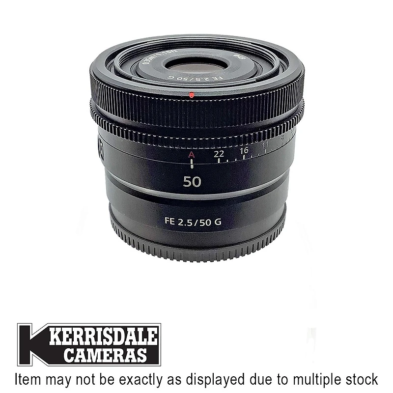 Sony-Used 50mm F2.5 - Good Condition - Sony FE Mount - Used # 587.20707800X