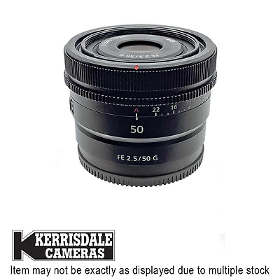 Sony-Used 50mm F2.5 - Good Condition - Sony FE Mount - Used # 587.20707800X