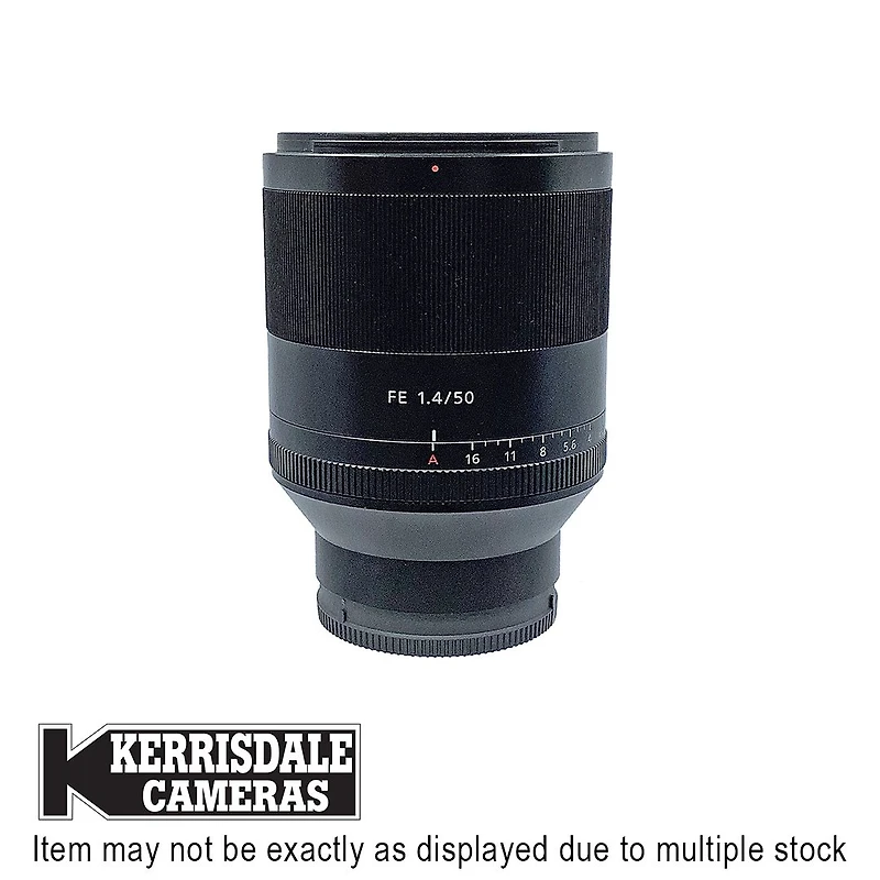 Sony-Used 50mm F1.4 ZA Zeiss T* - Good Condition - Sony FE Mount - Used # 587.575A14FE