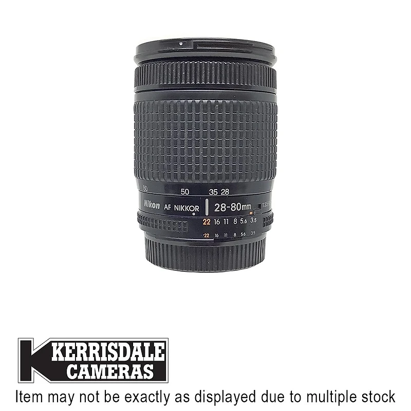 Nikon-Used 28-80mm F3.5-5.6 AF D - Good Condition - Nikon FX Mount – Used # 587.25A2880D