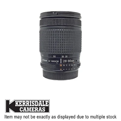 Nikon-Used 28-80mm F3.5-5.6 AF D - Good Condition - Nikon FX Mount – Used # 587.25A2880D