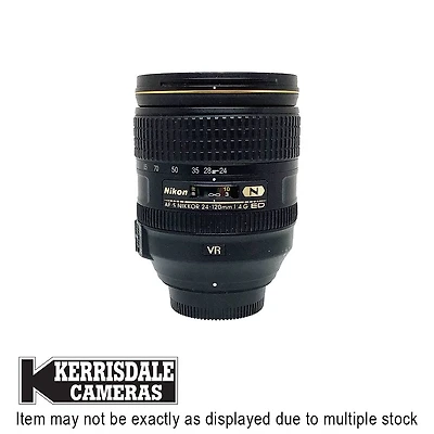 Nikon-Used 24-120mm F4 AFS G ED VR – Good Condition - Nikon FX Mount – Used # 587.25A24120G
