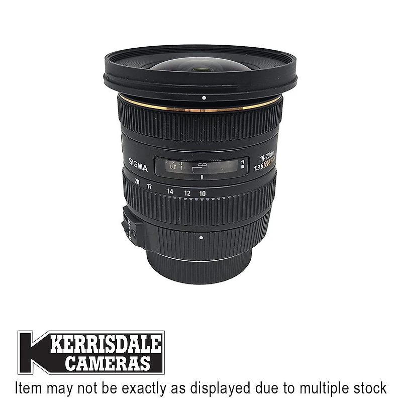 Sigma-Used 10-20mm F3.5 DC - Good Condition - Nikon DX Mount – Used # 587.25A1020S