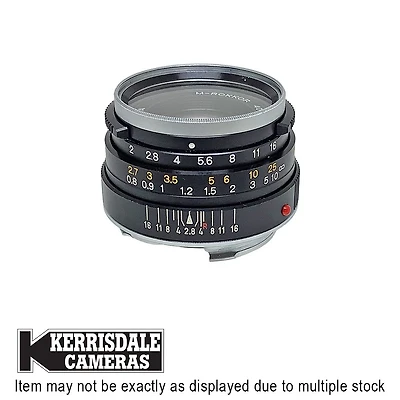 Minolta-Used 40mm F2 (MF) - Fair Condition - Light Haze - Leica M Mount - Consignment # 588.32433