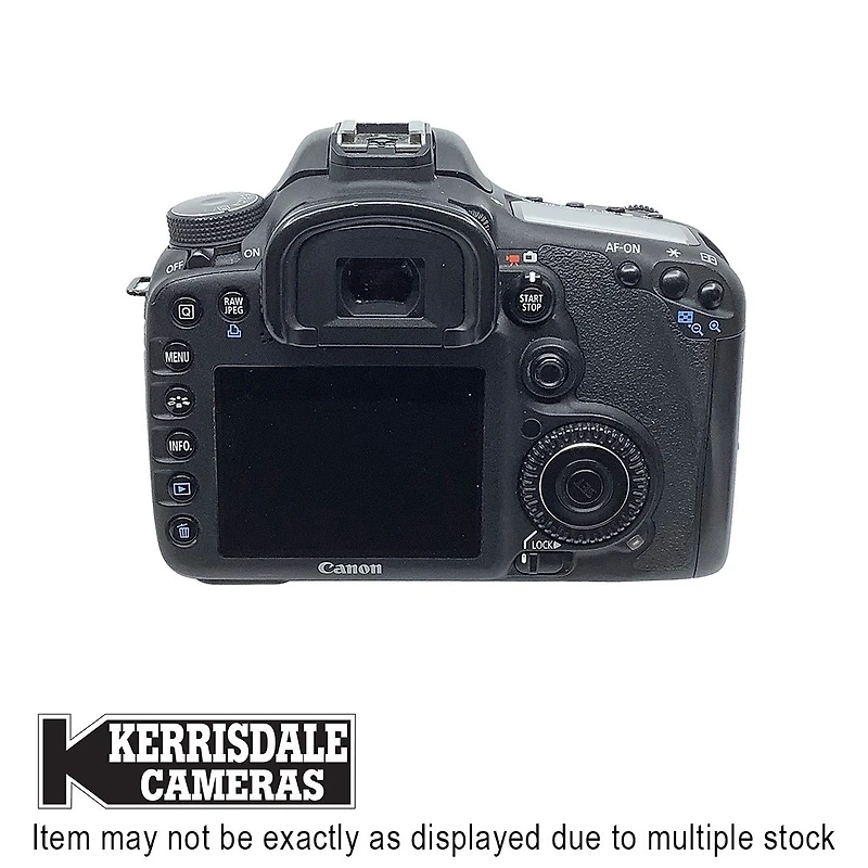 Canon-Used 7D Body – 18 Megapix 3" LCD – Good Condition - Canon EFS Mount - Used # 587.CA7D