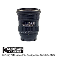 Tokina-Used 12-24mm F4 DX IF (not for AFS) – Good Condition - Nikon DX Mount – Used # 587.25A1224T