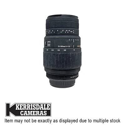 Sigma-Used 70-300mm F4-5.6 - Good Condition - Pentax KAF Mount – Used # 587.20525303X