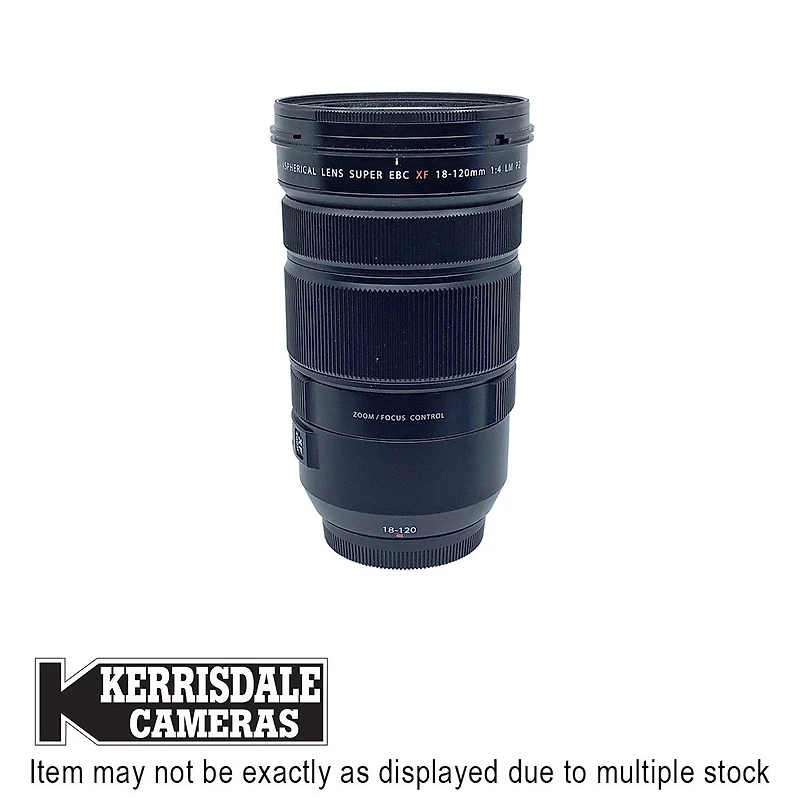 Fujifilm-Used 18-120mm F4 PZ WR XF - Good Condition - Fujifilm X Mount - Used # 587.514A18120