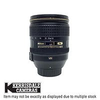 Nikon-Used 24-120mm F4 AFS G VR - Fair Conditon – Nikon FX Mount – Used # 587.25A24120GF