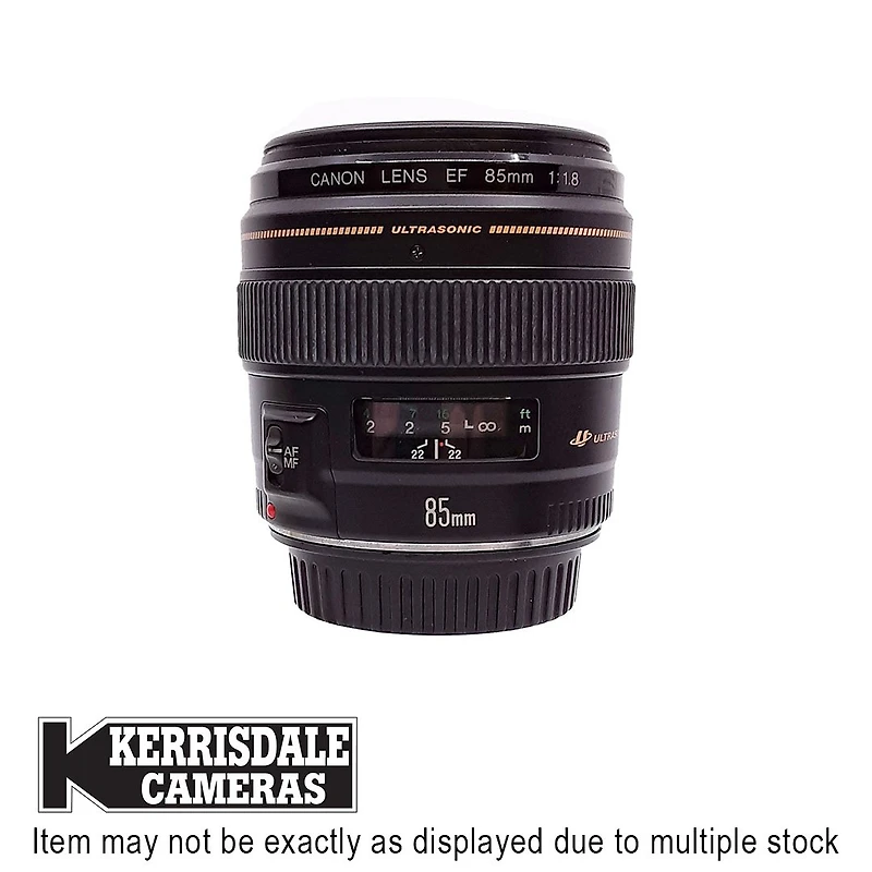 Canon-Used 85mm F1.8 USM - Fair Condition - Dusty - Canon EF Mount - Used # 587.20701700X