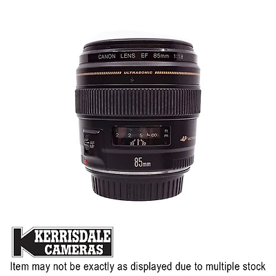 Canon-Used 85mm F1.8 USM - Fair Condition - Dusty - Canon EF Mount - Used # 587.20701700X