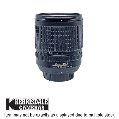 Nikon-Used 18-135mm F3.5-5.6G IF ED - Fair Condition: Dusty/Loose Rubber - Nikon DX Mount  - Used # 587.17605700X