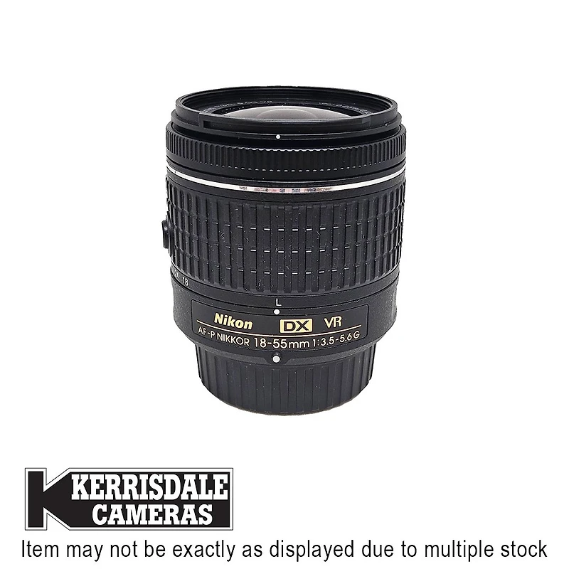 Nikon-Used 18-55mm F3.5-5.6 AFP VR - Fair Condition - Dusty – Nikon DX Mount – Used # 587.19103800X