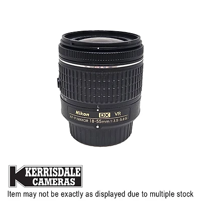 Nikon-Used 18-55mm F3.5-5.6 AFP VR - Fair Condition - Dusty – Nikon DX Mount – Used # 587.19103800X
