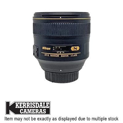 Nikon-Used 85mm F1.4 AFS G  – Good Condition - Nikon FX Mount - Used # 587.25A8514G