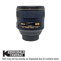 Nikon-Used 85mm F1.4 AFS G  – Good Condition - Nikon FX Mount - Used # 587.25A8514G