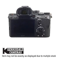 Sony-Used A7R III Body - 42MP 4K WiFi NFC - Good Condition - Sony FE Mount - Used # 587.SOA7R3