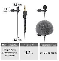 Sony ECM-L1 Lavalier Microphone