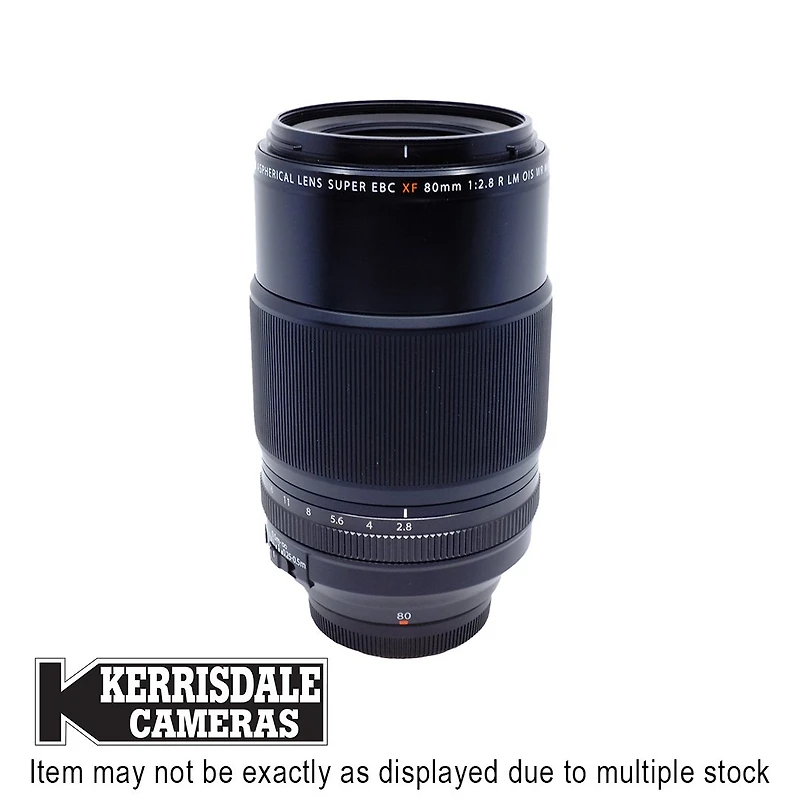 Fujifilm-Used 80mm F2.8 Macro OIS WR XF - Good Condition - Fujifilm X Mount - Used # 587.514A80M