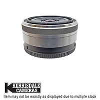 Sony-Used 16mm F2.8 (Silver) - Good Condition - Sony E Mount - Used # 587.575A16