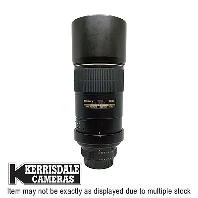 Nikon-Used 300mm F4 AFS IF ED - Good Condition - Nikon FX Mount – Used # 587.25A300AFS