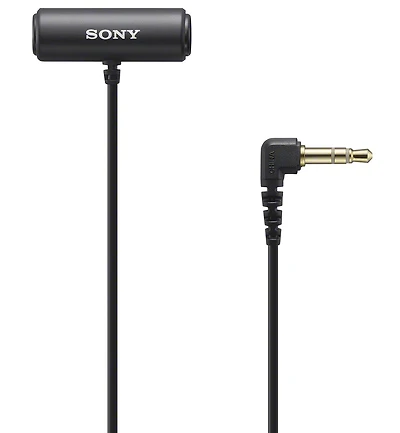 Sony ECM-LV1 Compact Stereo Lavalier Microphone