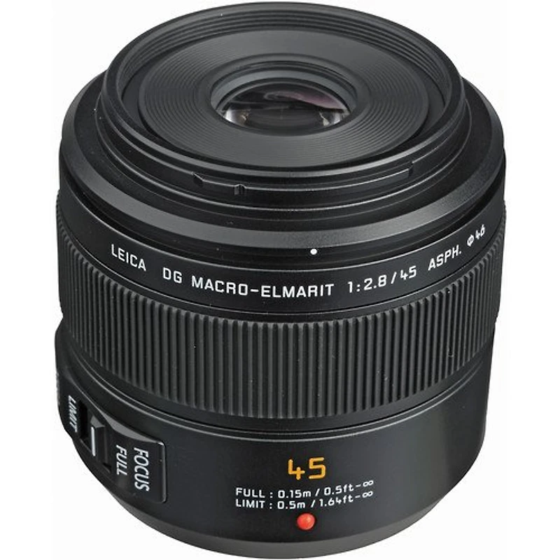 Panasonic-Lumix LEICA DG MACRO-ELMARIT lens, 45mm / F2.8 ASPH. / MEGA O.I.S.