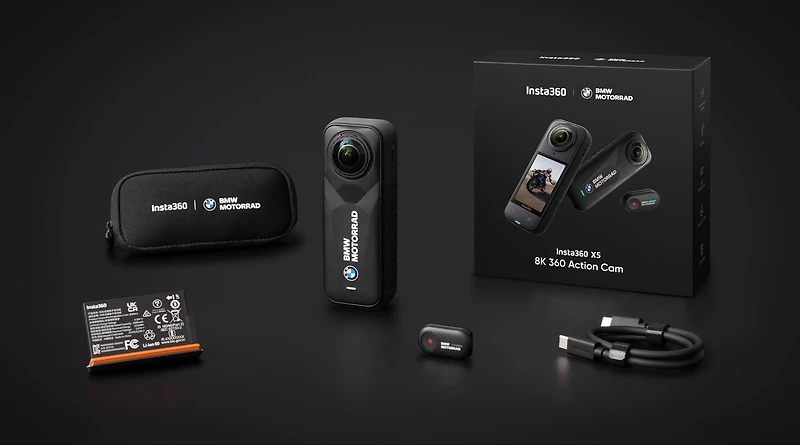 Insta360 X5 360° Camera - BMW Motorrad Edition