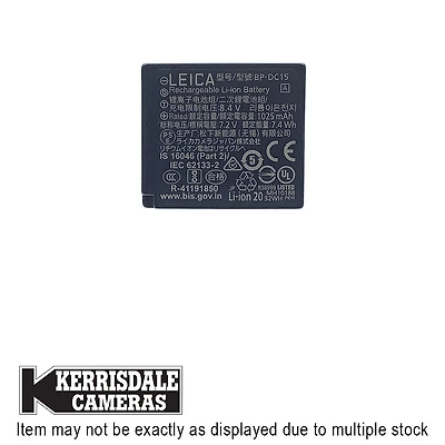 Leica-Used BPDC15 Battery For DLUX 8 - Good Condition – Used # 587.21917100