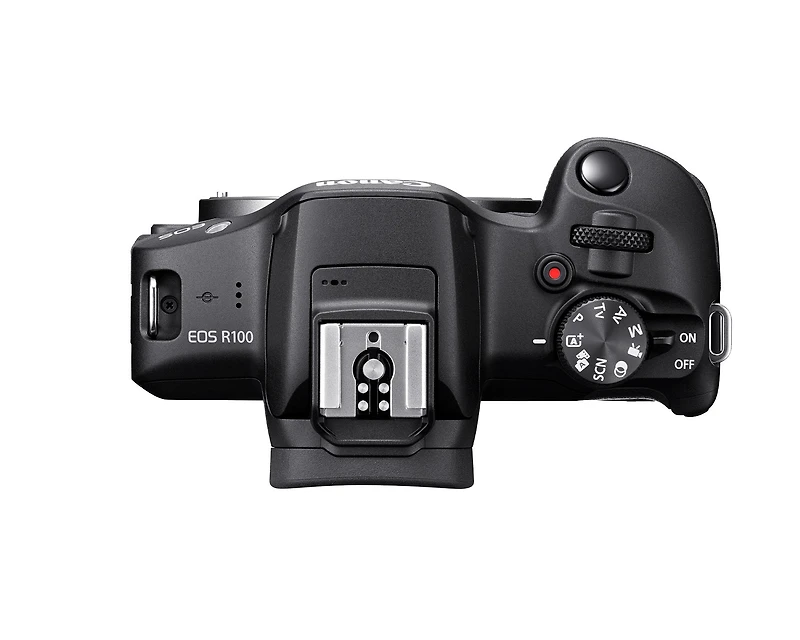Canon EOS R100 Mirrorless Camera with RF-S 18-45mm F4.5-6.3 IS STM Lens