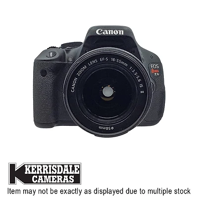 Canon-Used Rebel T3i with 18-55mm  – 18mp HD - Good Condition - Canon EFS Mount – Used # 587.CAT3I1855