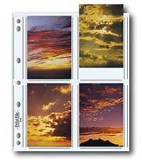 Print-File 35-8P Photo Pages (25 pack)