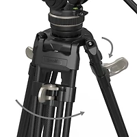 Smallrig FreeBlazer Heavy-Duty Carbon Fiber Tripod Kit 3989