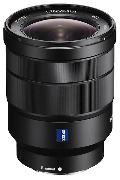 Sony Vario-Tessar T* FE 16-35mm F4 ZA OSS Wide Angle Zoom Lens