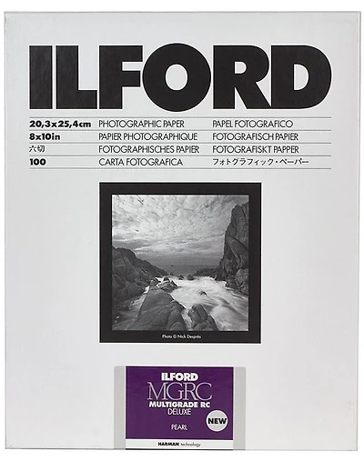 Ilford Multigrade V RC Deluxe Pearl 11 x 14 - 50 sheets
